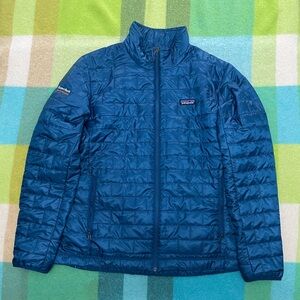 Patagonia M’s Nano Full Zip Puffer Jacket Blue Lagoon Men’s